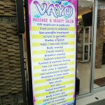 VAYO MASSAGE BIG MENU